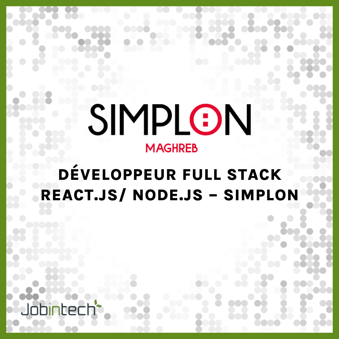 Développeur Full stack React.JS_ Node.JS – Simplon